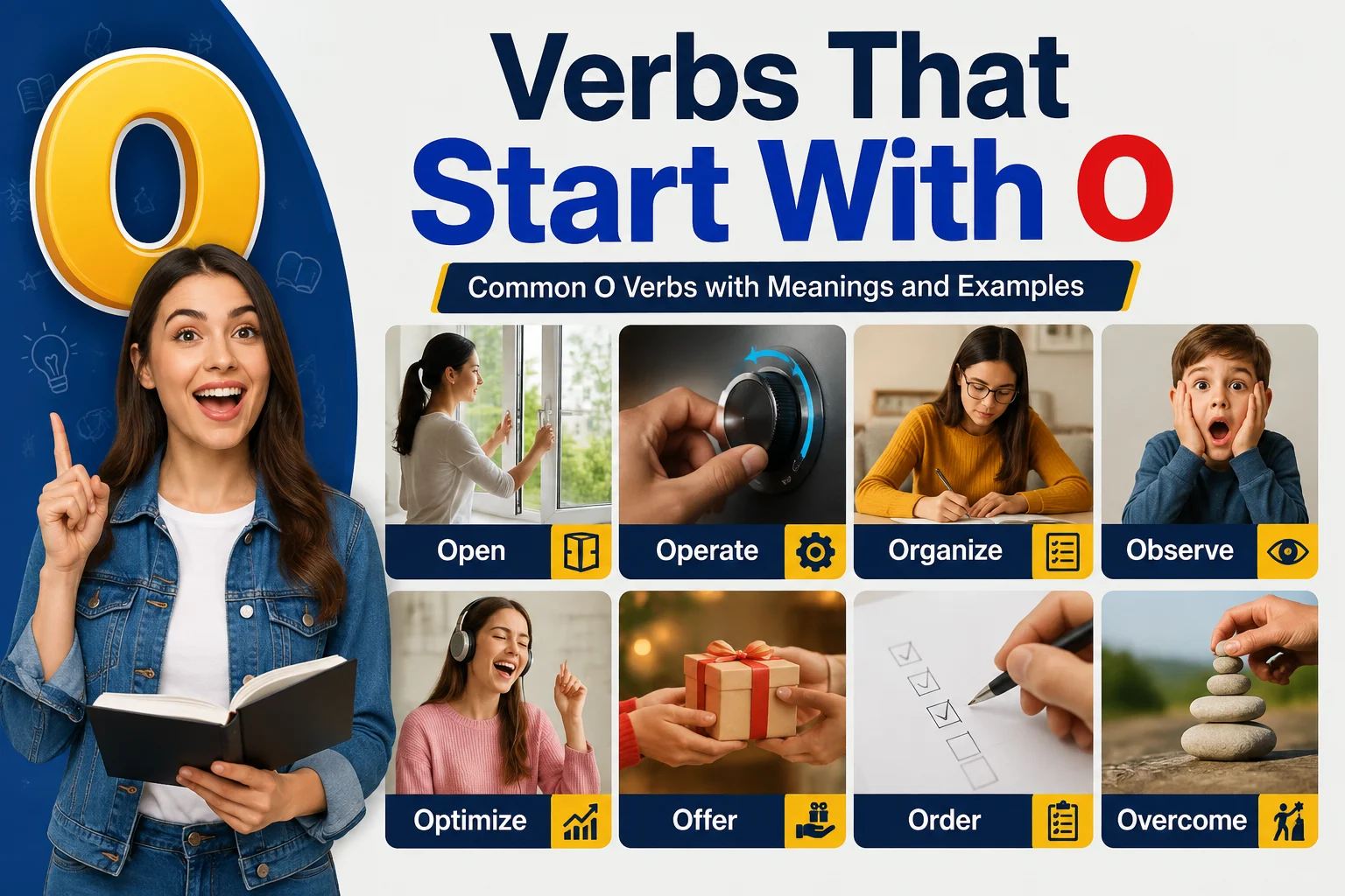 Verbs That Start With O
