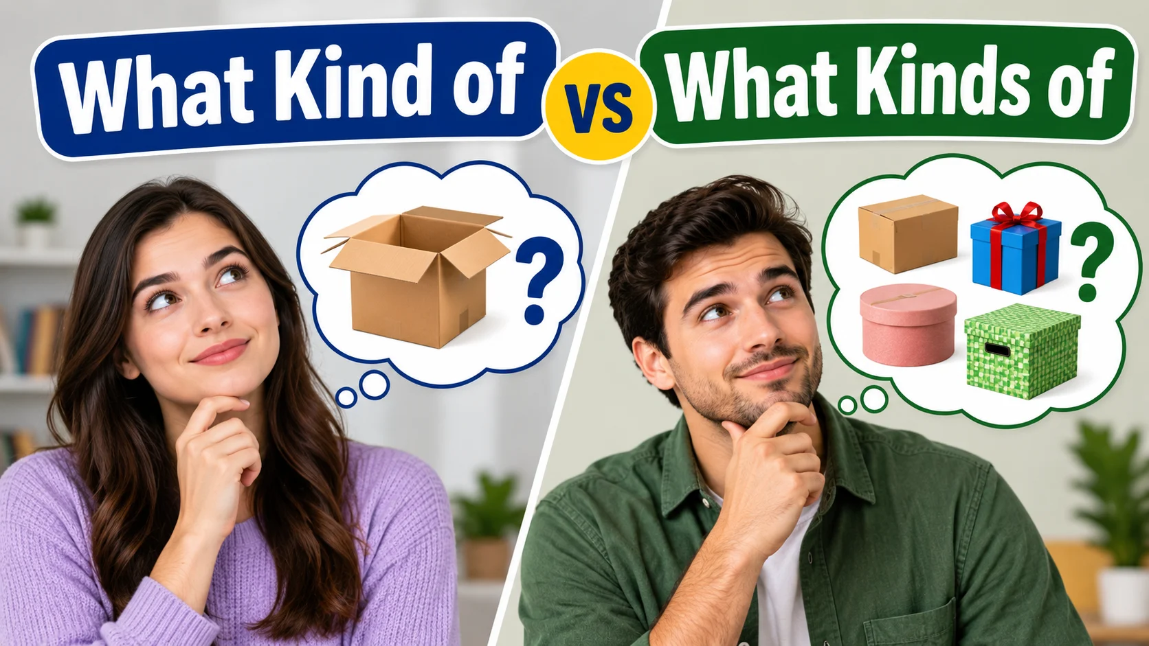 What Kind of vs What Kinds of