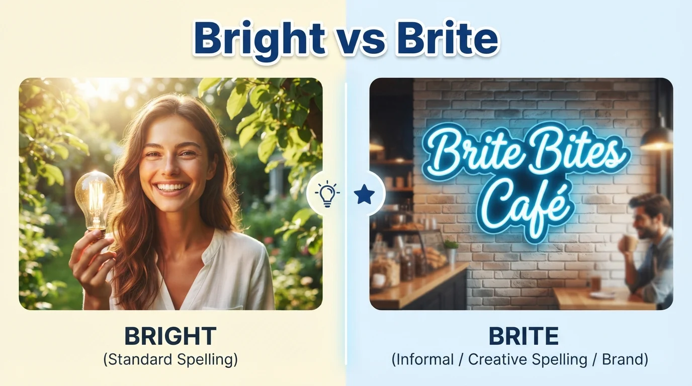 Bright vs Brite