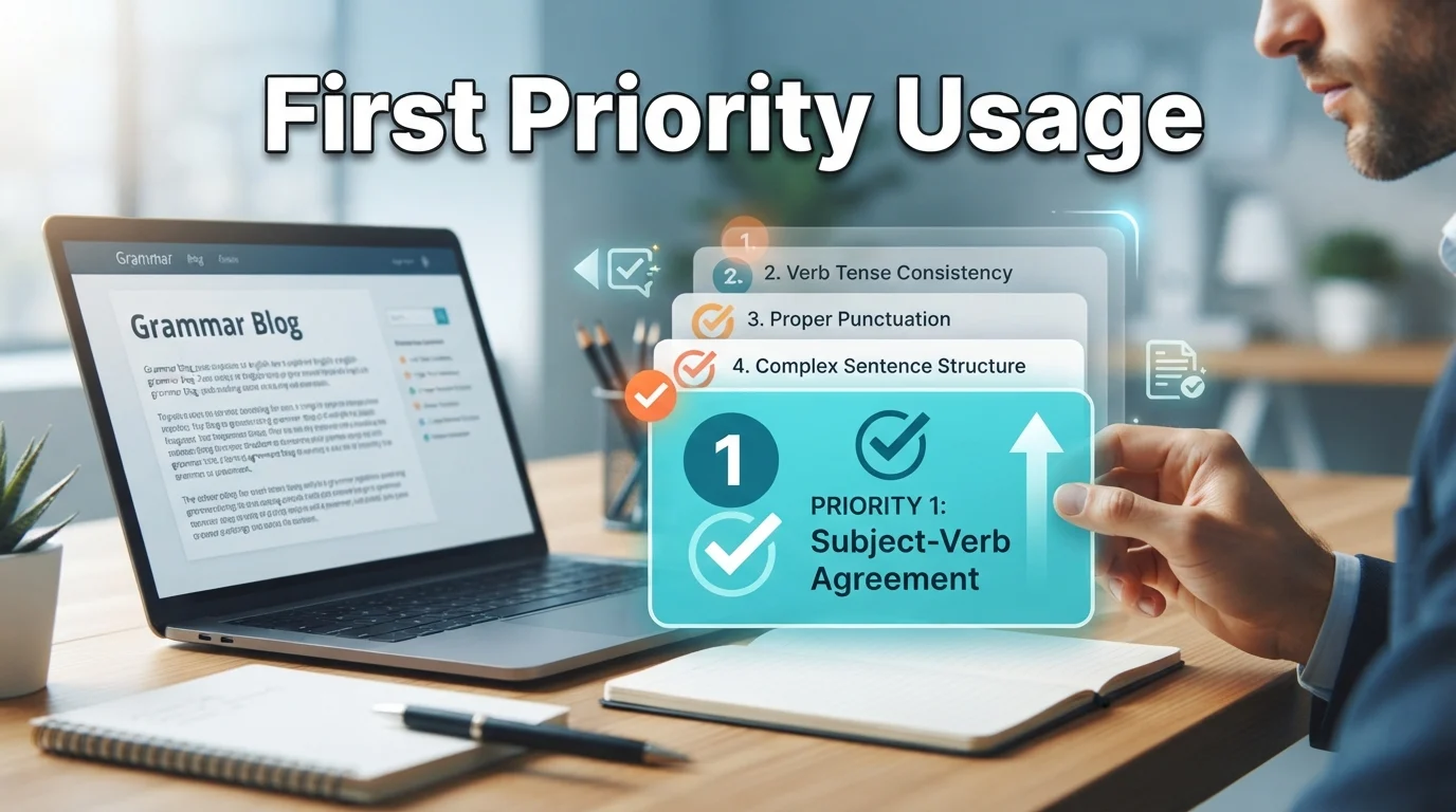 First Priority Usage