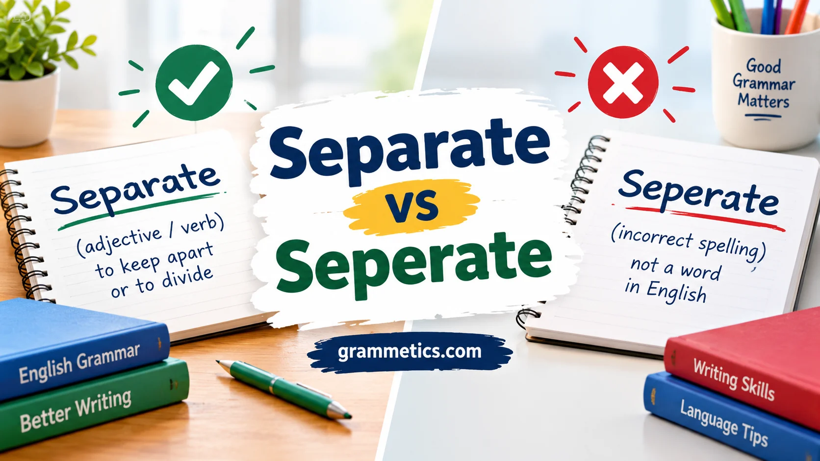 Separate vs Seperate