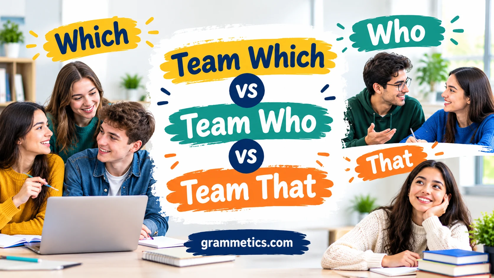 Team Which vs Team Who vs Team That