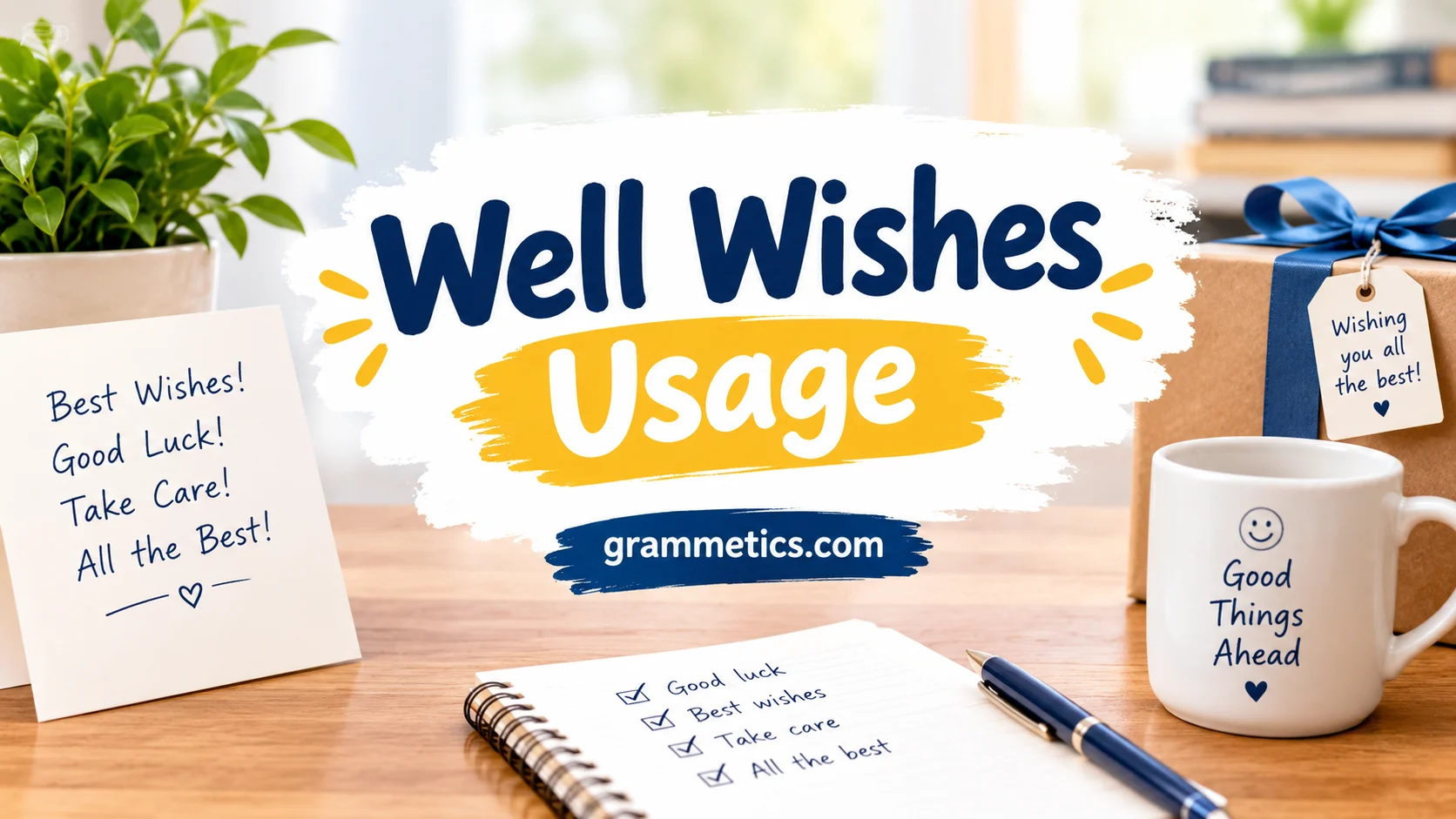 Well Wishes Usage