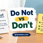 Do Not vs Don’t
