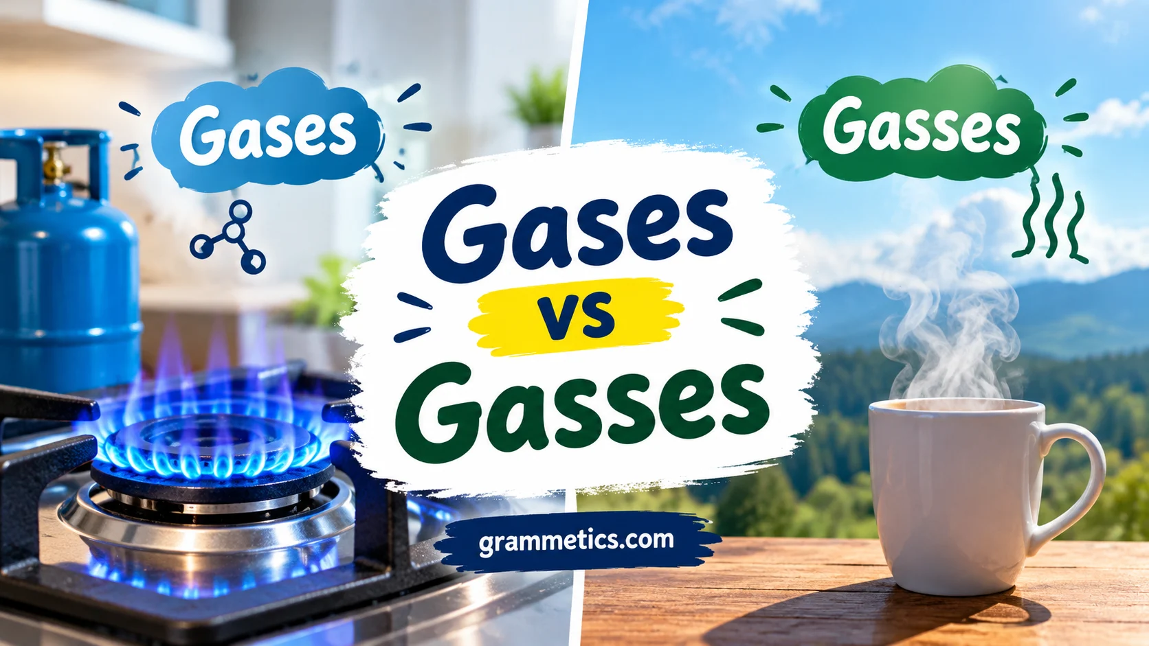 Gases vs Gasses